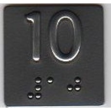 Car Station Braille "10"