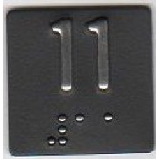 Car Station Braille "11"