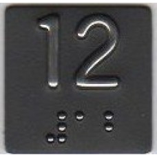 Car Station Braille "12"